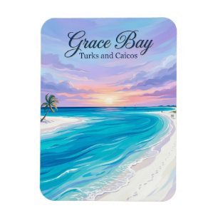 Grace Bay Turks and Caicos Magnet