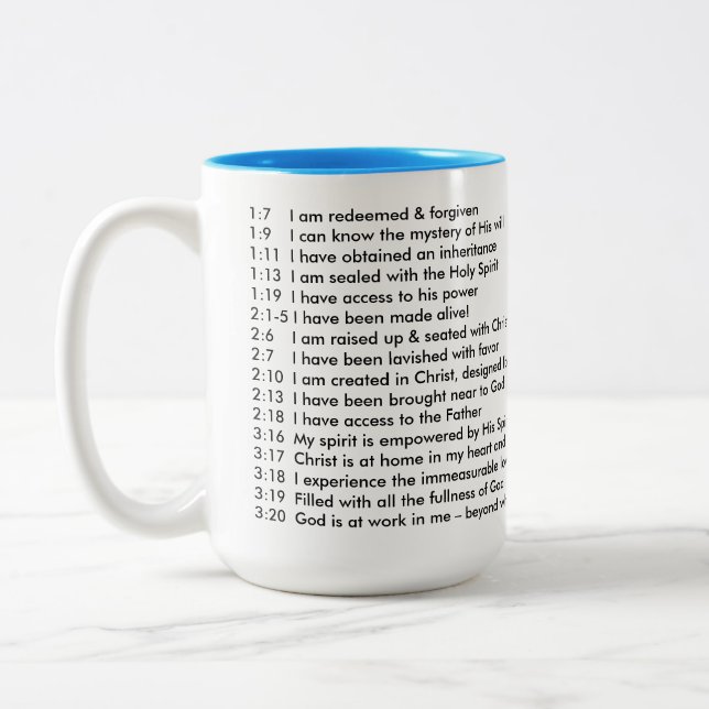 Grace Bible Church Riches of His Grace Mug (Left)