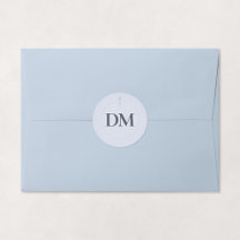 Grace Blue Monogram Cross