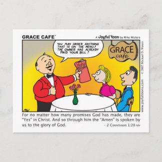 Grace Café postcard