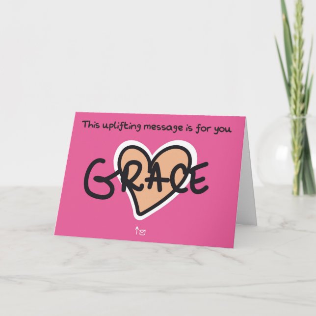 Grace card (Front)