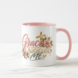 Grace Carries Me Mug