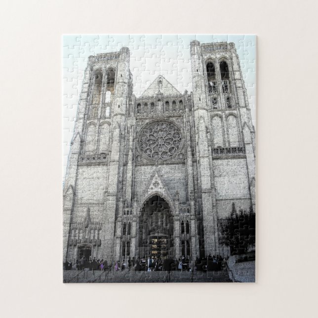 Grace Cathedral Jigsaw Puzzle (Vertical)