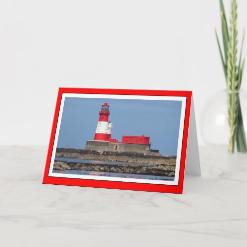 Grace Darlings Lighthouse Greetings Card