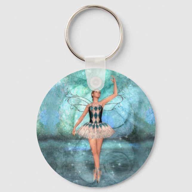 Grace Fairy Ballerina Keychain (Front)