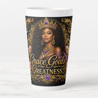 Grace Goals Greatness Latte Mug