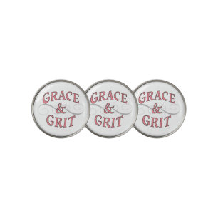 Grace & Grit for for the tough lady Golf Ball Marker