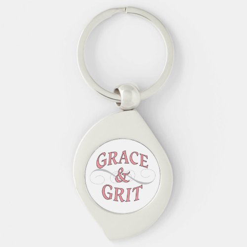 Grace  Grit girl power Keychain