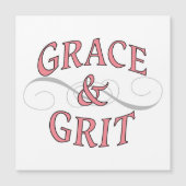 Grace & Grit in Pink and Gray (Front)