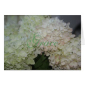 Grace Hydrangea Card (Front Horizontal)