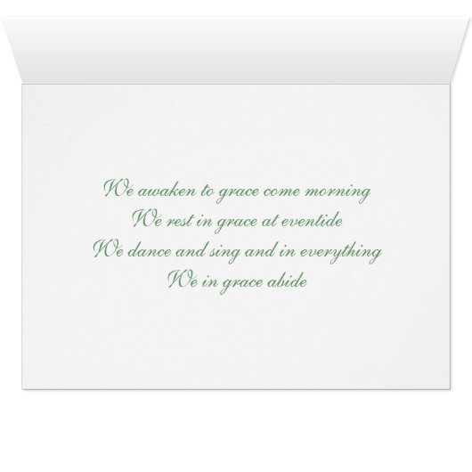 Grace Hydrangea Card (Inside Horizontal (Bottom))