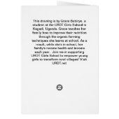 Grace Improves Nutrition for her Family Cards (Back)