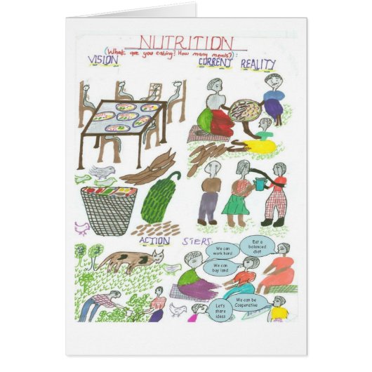 Grace Improves Nutrition for her Family Cards (Front)