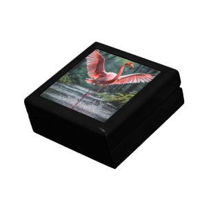 Grace in Flight: The Pink Flamingos Riverdance Gift Box