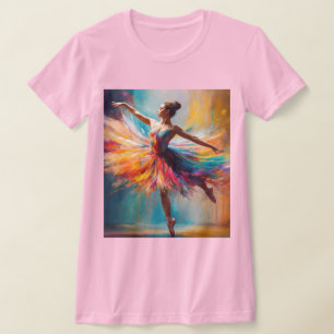 Grace in Motion Ballet Ballerina T-shirt