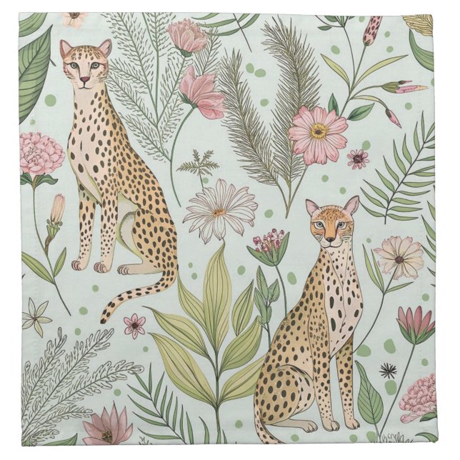 Grace in the Wild Cloth Napkin (Front)