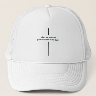 Grace Increase Black Trucker Hat