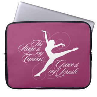 Grace Is My Brush (Dance) Laptop Sleeve
