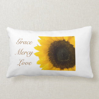 Grace, Mercy, Love Throw Pillow