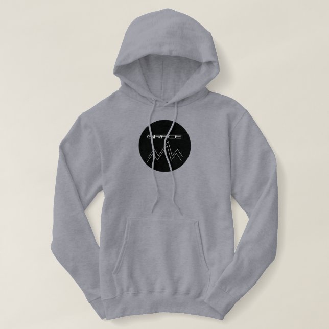 Grace Mountain Faith Logo Hoodie (Design Front)
