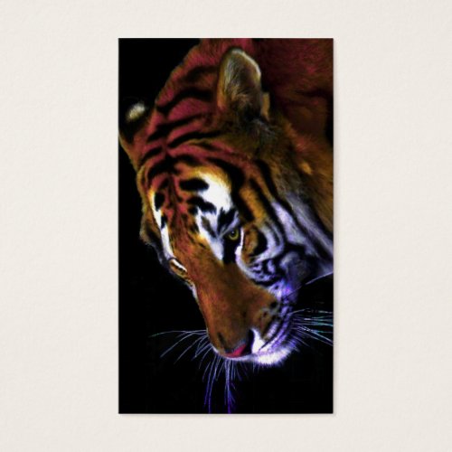 grace of a tiger business card template