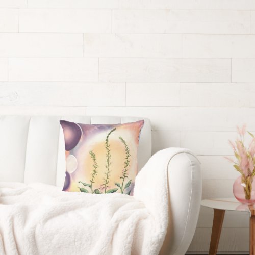 Grace of Filigree Throw Pillow