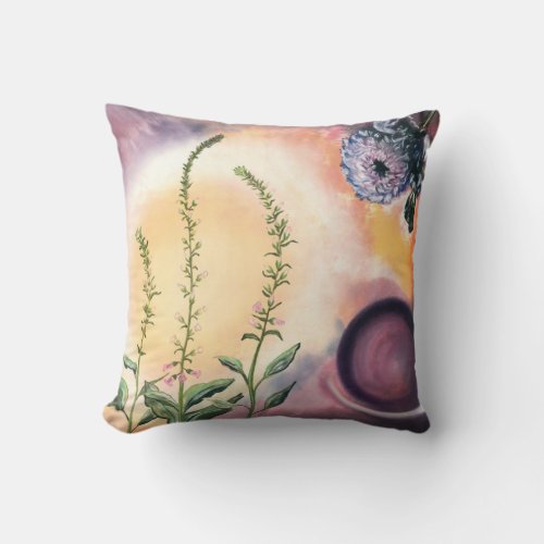 Grace of Filigree Throw Pillow