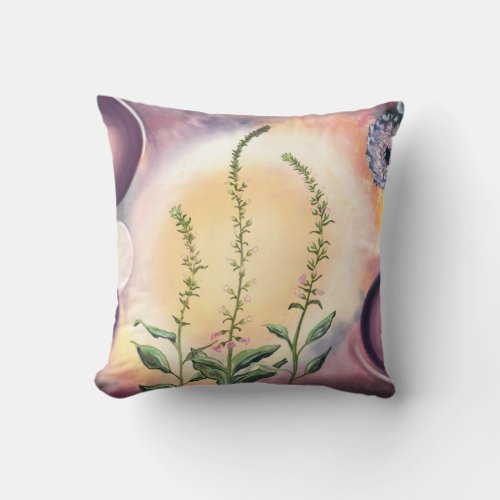 Grace of Filigree Throw Pillow