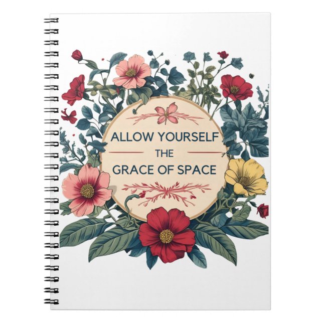 Grace of Space Spiral Notebook (Front)