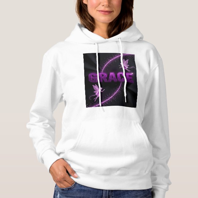 Grace - Personalized Hoodie – Gift for Her (Front)