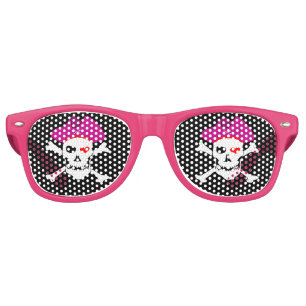 Grace Pirates Party Shades, Pirates flag Retro Sunglasses