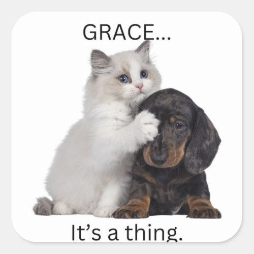 Grace stickers