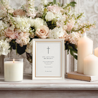 Grace Stone In Loving Memory 5x7 Memorial Sign