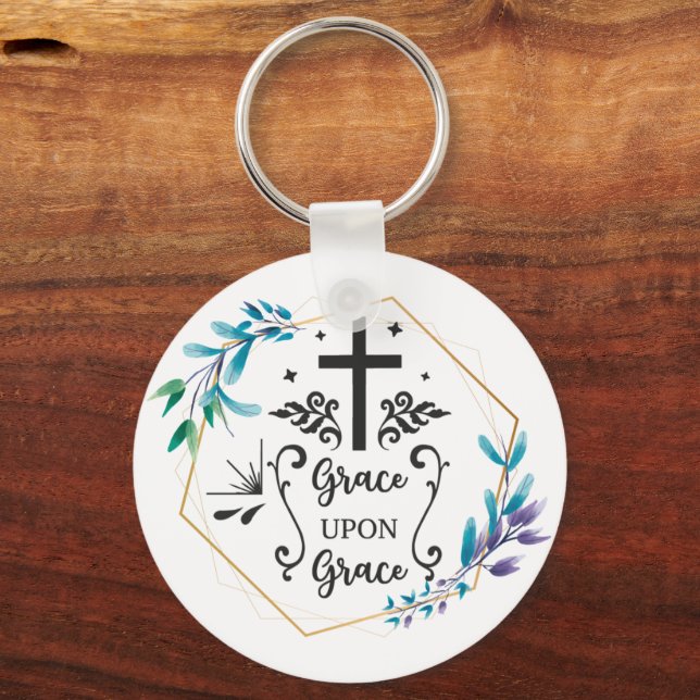 Grace Upon Grace  Keychain (Front)