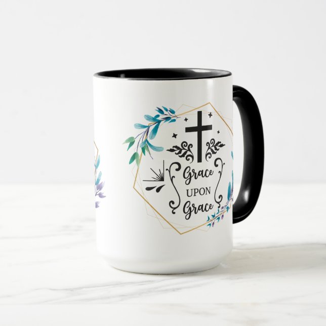 Grace Upon Grace  Mug (Front Right)