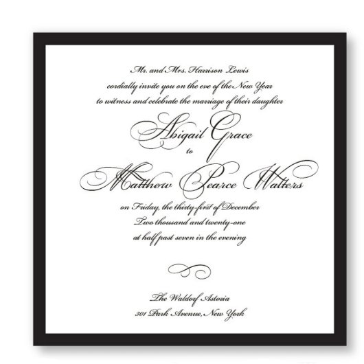 Grace Wedding Invitations (Invitation)