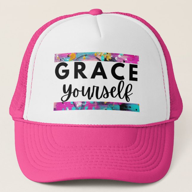 Grace Yourself Inspirational Hat for Women (Front)