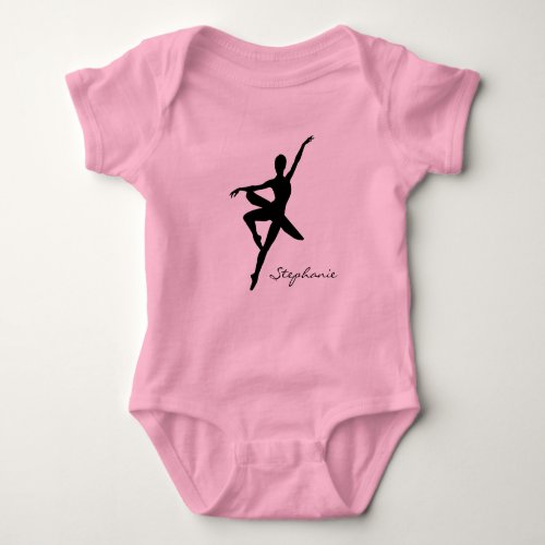 Graceful Ballerina Baby Jersey Bodysuit