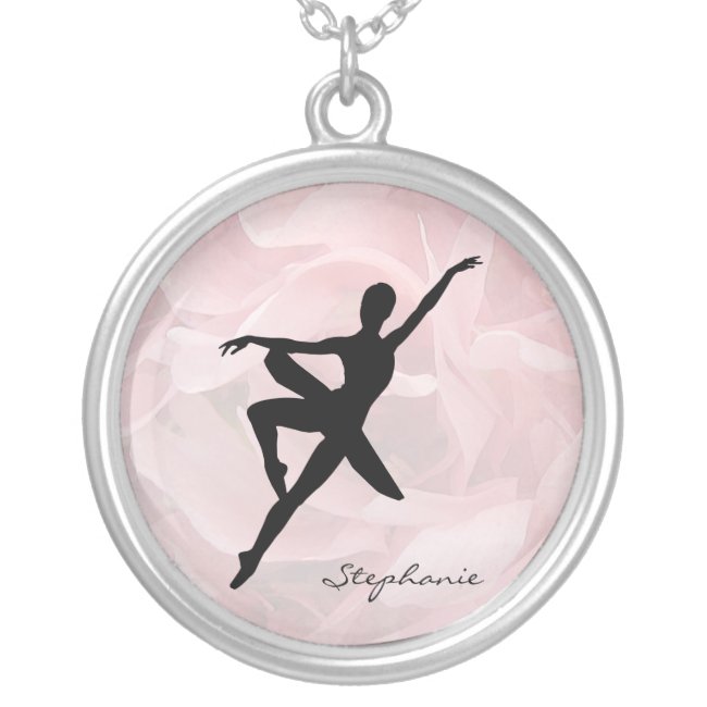 Graceful Ballerina Pink Necklace