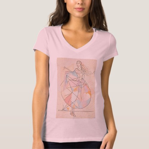 Graceful Ballet Slippers T_Shirt T_Shirt