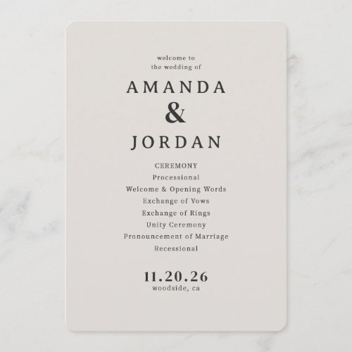 Graceful Beige Calligraphy Template