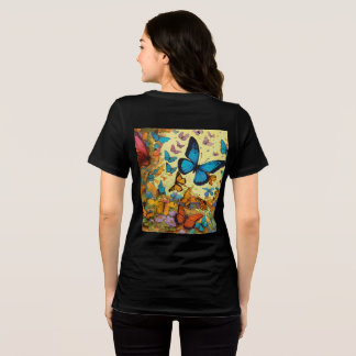 Graceful Butterfly Design Shirt