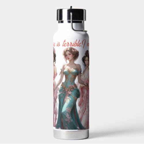 Graceful Cherry Blossom Fairy Water Bottle