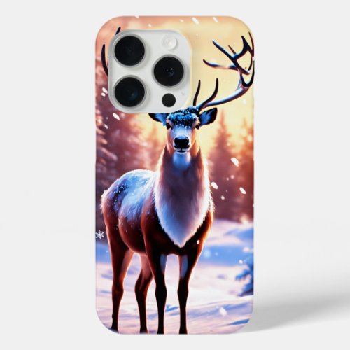 Graceful Deer  iPhone 15 Pro Case