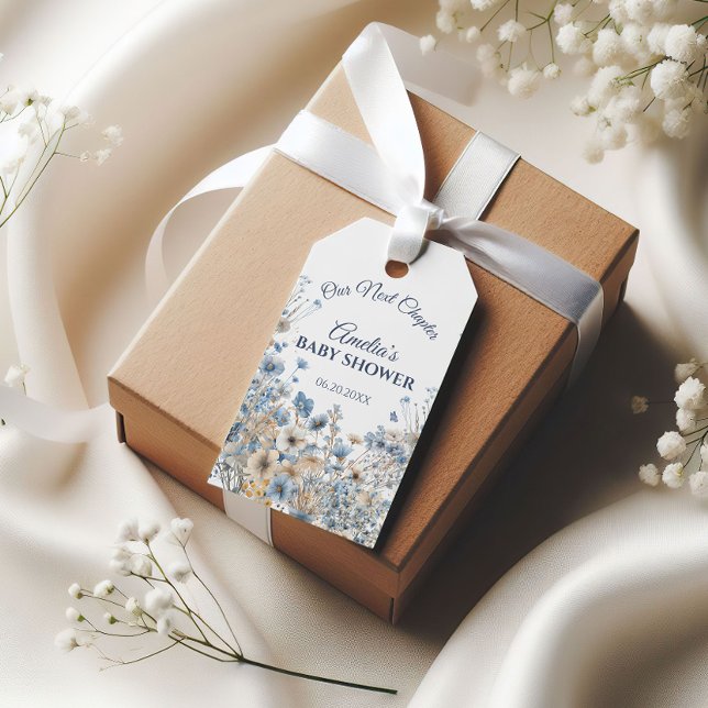 Graceful Frost Wildflower Garden Gift Tags (Creator Uploaded)