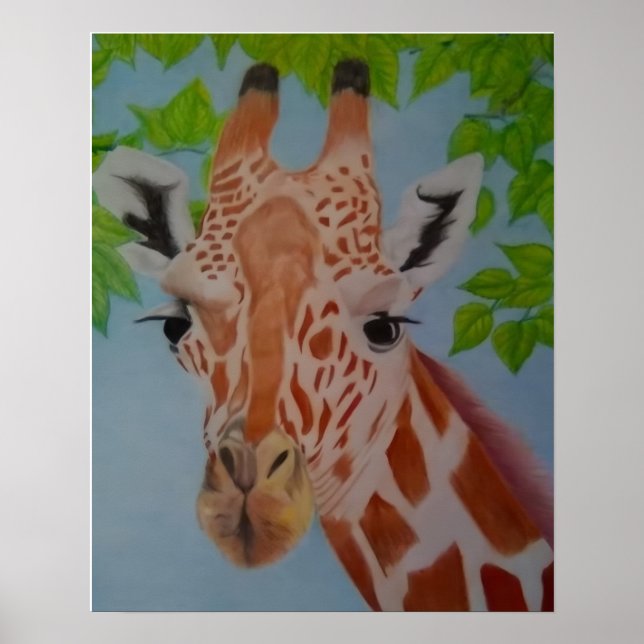 Graceful Giraffe  Poster (Front)