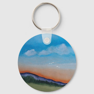 Graceful Glowing Hills Keychain