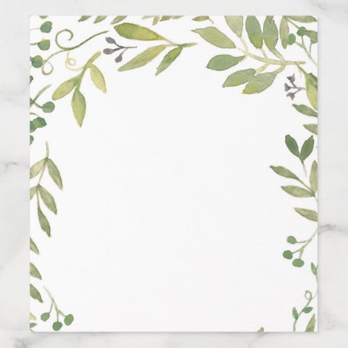 Graceful Greenery Envelope Liner