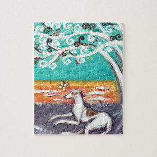 Graceful Greyhound Jigsaw Puzzle
