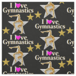 GRACEFUL GYMNAST GIRL FABRIC